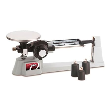 Ohaus® 1650-W0 Dial-O-Gram Triple Beam Balance 2610g X 0.1g 6 Diameter Platform